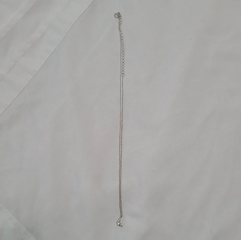 Sterling Silver Disney Mickey Earhat Necklace - Picture 2 of 5